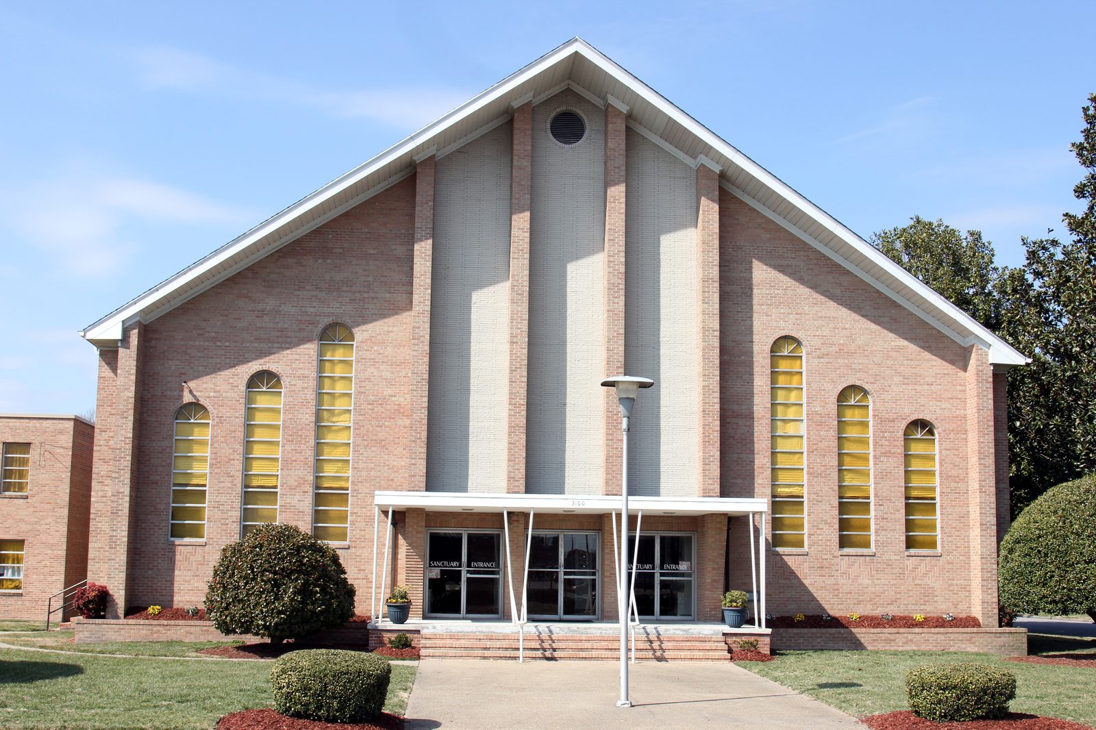 Congregation in worship